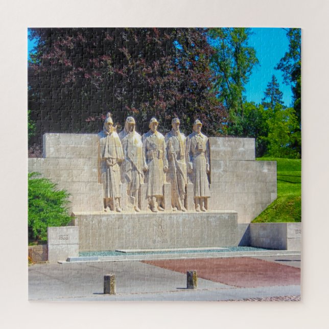 Quebra-cabeça Memorial dos Veteranos Verdun França (Vertical)