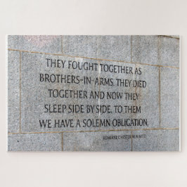 Quebra-cabeça Memorial Irmãos em Armas WW2