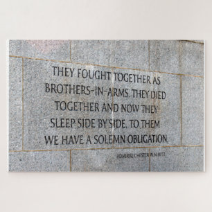 Quebra-cabeça Memorial Irmãos em Armas WW2