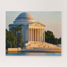Quebra-cabeça Memorial Jefferson Washington.