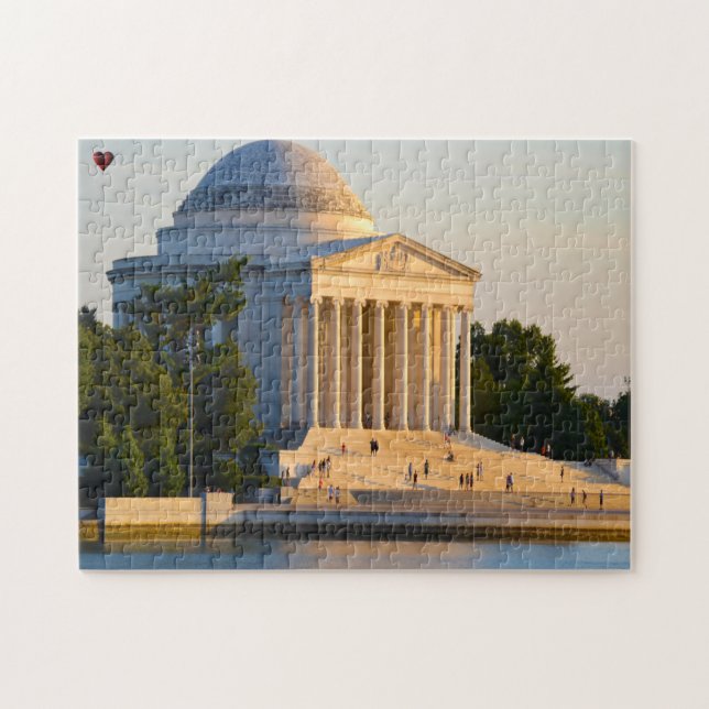 Quebra-cabeça Memorial Jefferson Washington (Horizontal)