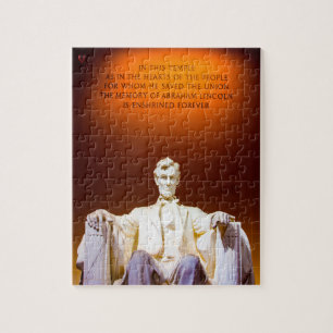 Quebra-cabeça Memorial Lincoln Washington