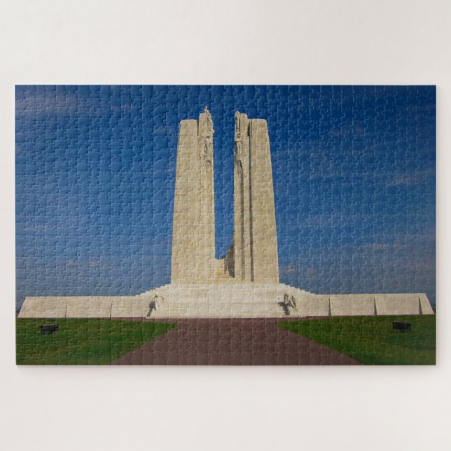 Quebra-cabeça Memorial Nacional Canadense de Vimy (Horizontal)