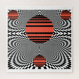 Quebra-cabeça Memphis OpArt