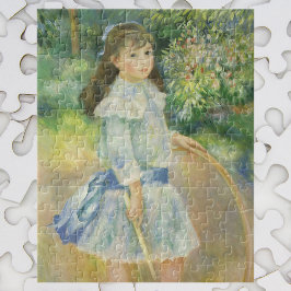 Quebra-cabeça Menina com Arco por Pierre Renoir, Arte Fino Antig