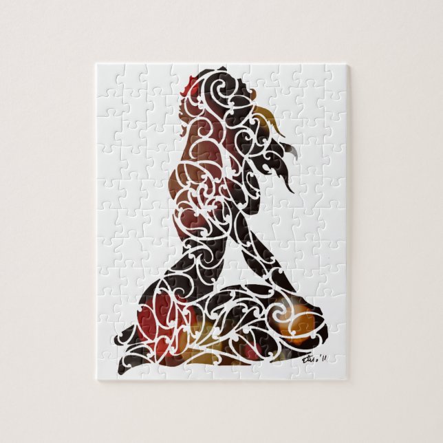 Quebra-cabeça Menina de Koru (Vertical)