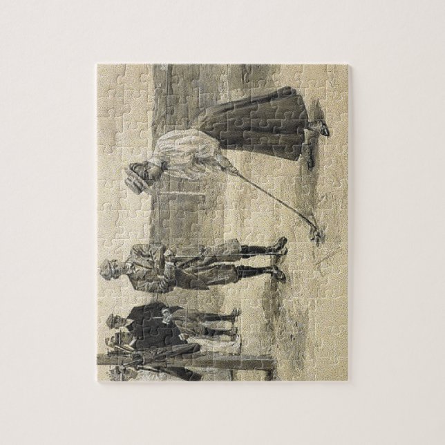 Quebra-cabeça Menina SUPERIOR do golfe (Vertical)