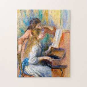 Quebra-cabeça Meninas do Piano, Renoir