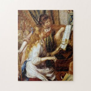 Quebra-cabeça Meninas no piano