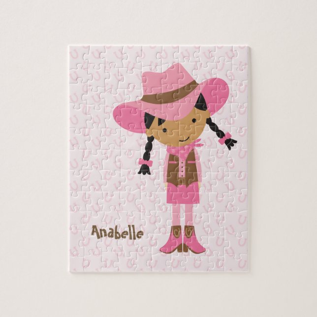 Quebra-cabeça Menininha Rosa (Vertical)