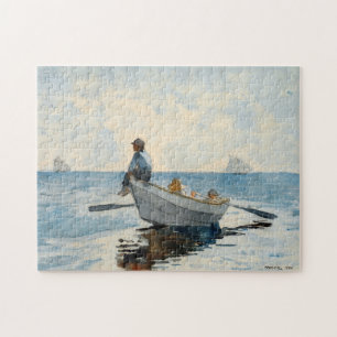 Quebra-cabeça Meninos em um Dory Winslow Homer