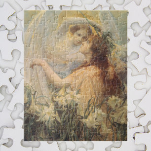Quebra-cabeça Mensagem do Anjo por George Swinstead, Arte Antiga
