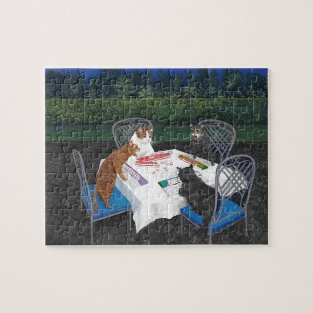 Quebra-cabeça Meowjongg (Horizontal)