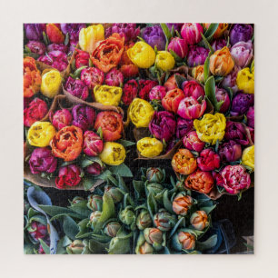 Quebra-cabeça Mercado de Alqueires de Flores Frescas – Floral Co