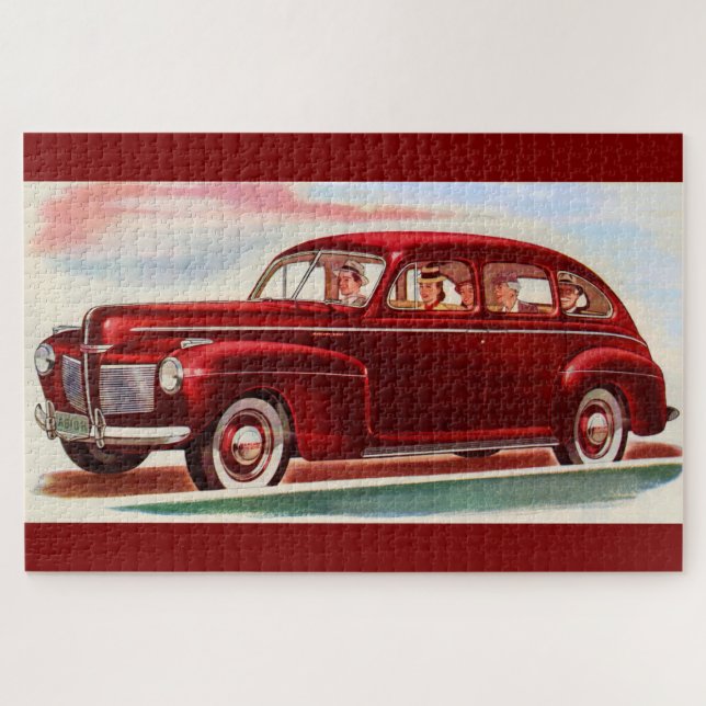 Quebra-cabeça Mercúrio vermelho 1941 8 (Horizontal)