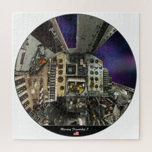 Quebra-cabeça Mercury 7, Cockpit (Vertical)