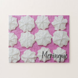 Quebra-cabeça Meringues em papel cor-de-rosa