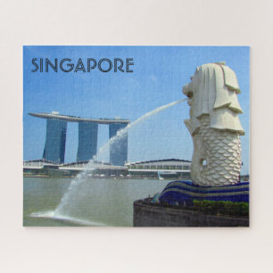 Quebra-cabeça merlion singapore