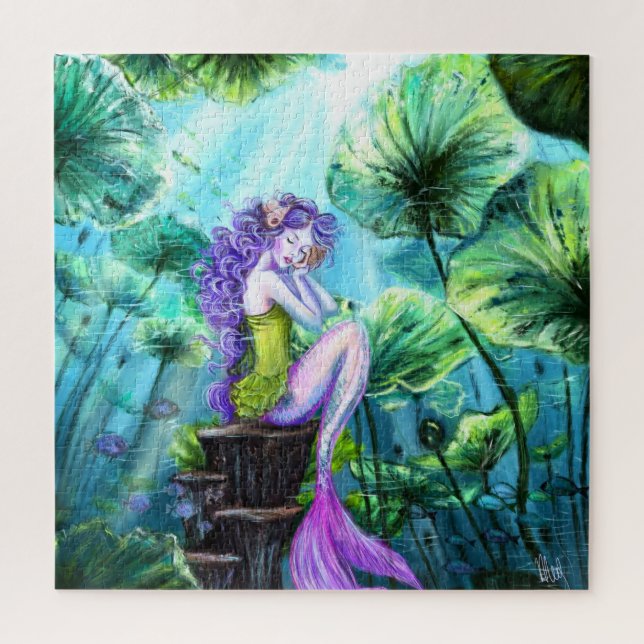 Quebra-cabeça Mermaid Fantasy Jigsaw Puzzle (Vertical)