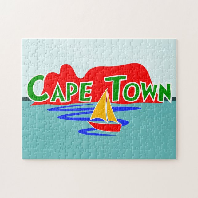 Quebra-cabeça Mesa da Cidade do Cabo Montanha Jigsera Quebra-cab (Horizontal)