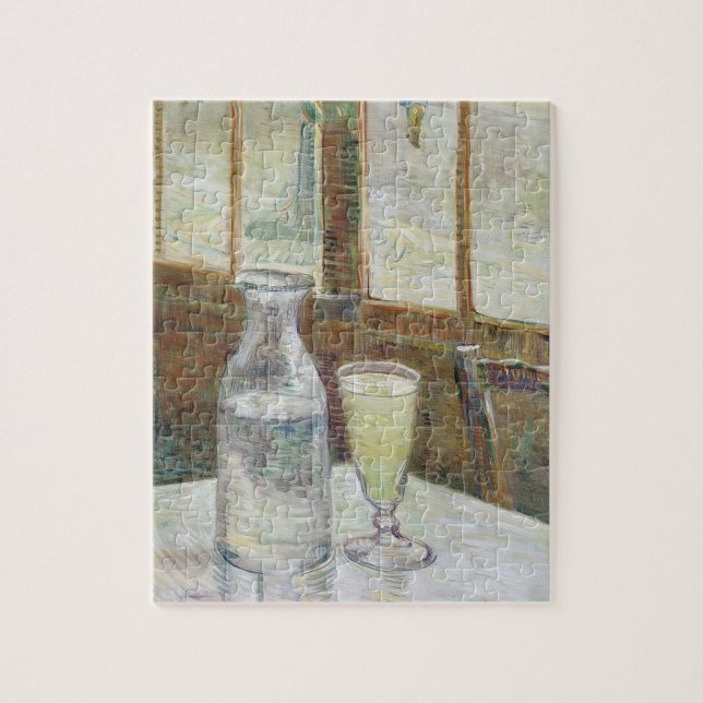 Quebra-cabeça Mesa de Café de Vincent Van Gogh com Absinto (Vertical)