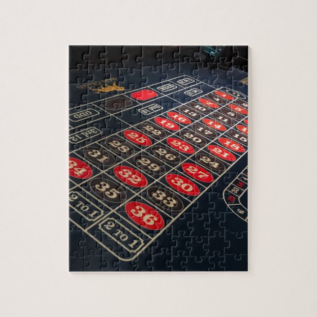 Quebra-cabeça Mesa de Jogo Roleta Las Vegas (Vertical)