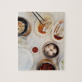 Quebra-cabeça Mesa de Soma Escura para Foodies Dumpling