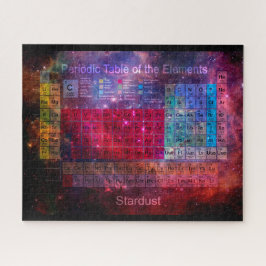Quebra-cabeça Mesa periódica de Stardust
