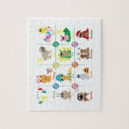 Quebra-cabeça Meses do ano