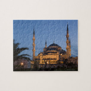 Quebra-cabeça Mesquita azul, área de Sultanhamet, Istambul,
