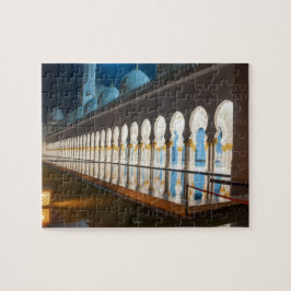 Quebra-cabeça Mesquita em Abu Dhabi, Ara unido do Sheikh Zayed