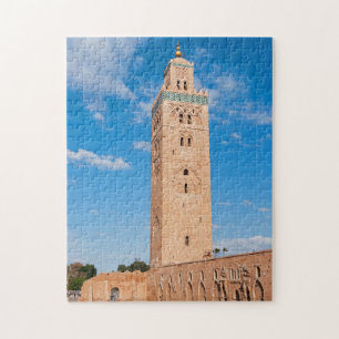 Quebra-cabeça Mesquita Koutoubia - Marrakech, Marrocos