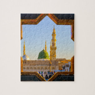 Quebra-cabeça Mesquita Madinah Mecca Hajj Muçulmana