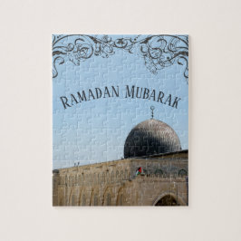 Quebra-cabeça Mesquita Ramadan Mubarak Al-Aqsa Jerusalém