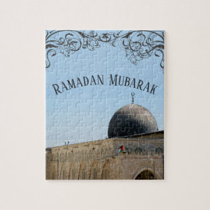 Quebra-cabeça Mesquita Ramadan Mubarak Al-Aqsa Jerusalém