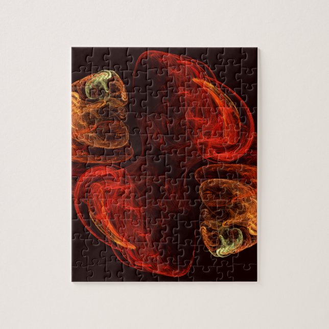 Quebra-cabeça Metamorfose Abstrato Art (Vertical)