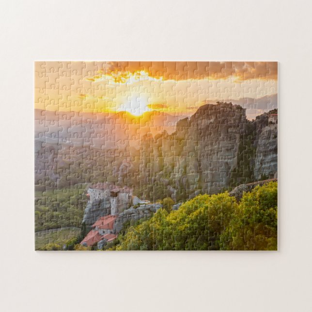 Quebra-cabeça Meteora, Grécia (Horizontal)