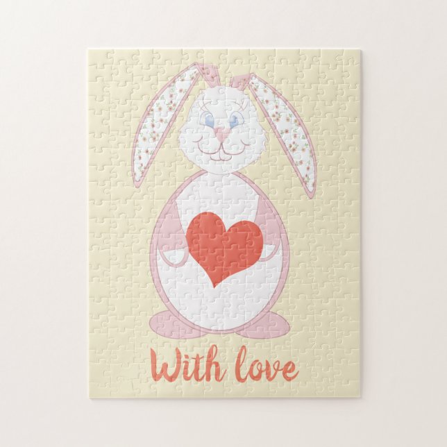 Quebra-cabeça Meu coelhinho, Bunny. (Vertical)