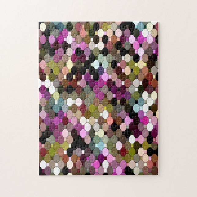 Quebra-cabeça Meu Jardim Geométrico... (Vertical)