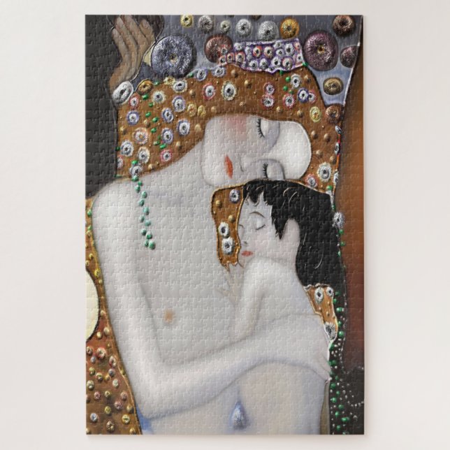 Quebra-cabeça Meu Klimt Serie: Mãe & criança (Vertical)