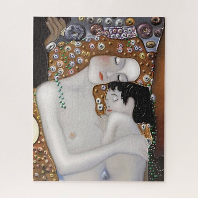Quebra-cabeça Meu Klimt Serie: Mãe & criança (Vertical)