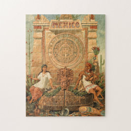 Quebra-cabeça México a través de los siglos