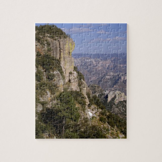 Quebra-cabeça México, Estado de Chihuahua, Copper Canyon. ESTE 2 (Vertical)