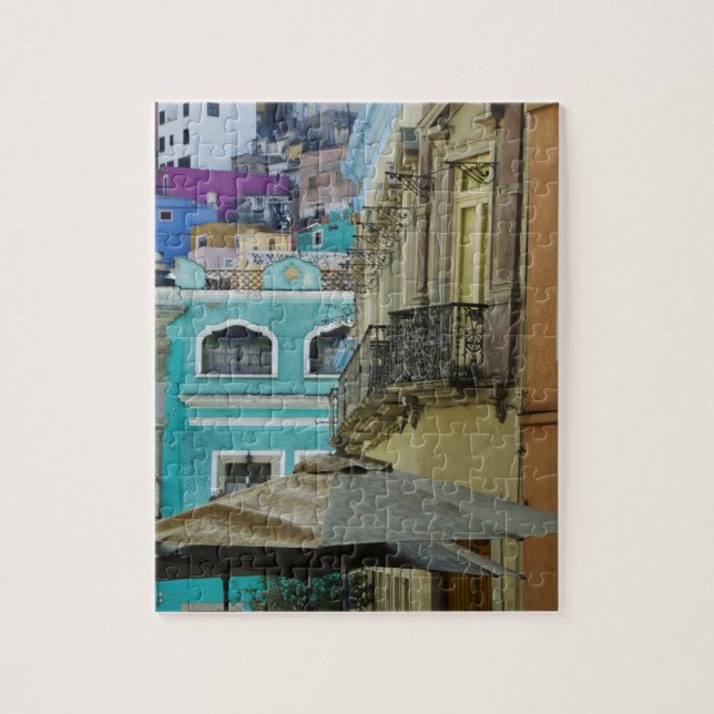 Quebra-cabeça México, Guanajuato. Sortimento densamente embalado (Vertical)