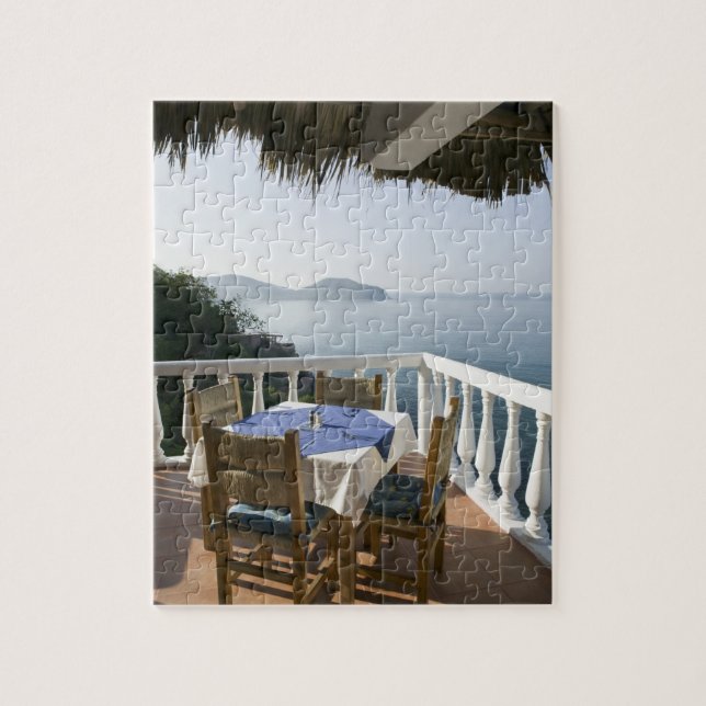 Quebra-cabeça México, Guerrero, Zihuatanejo. Mesa de café sobre (Vertical)