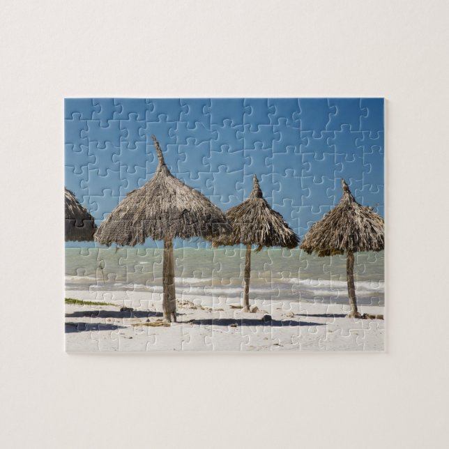 Quebra-cabeça México, Península de Yucatán, Progreso. Palha (Horizontal)