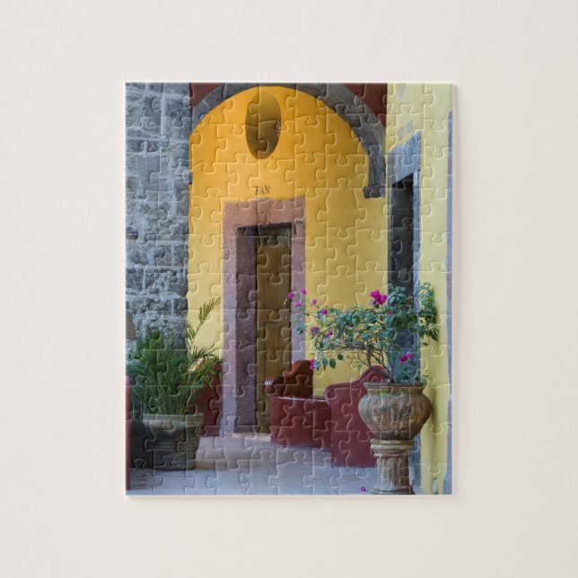 Quebra-cabeça México, San Miguel de Allende, Entrada de Arcada (Vertical)
