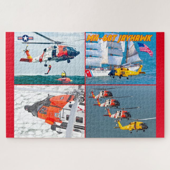 Quebra-cabeça MH-60T JAYHAWK (20x30 POLEGADAS) (Horizontal)