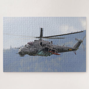Quebra-cabeça Mil Mi-24 Hind