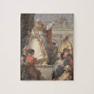 Quebra-cabeça Milagre de St Patrick, c.1746 (óleo em canvas)